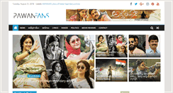 Desktop Screenshot of pawanfans.com